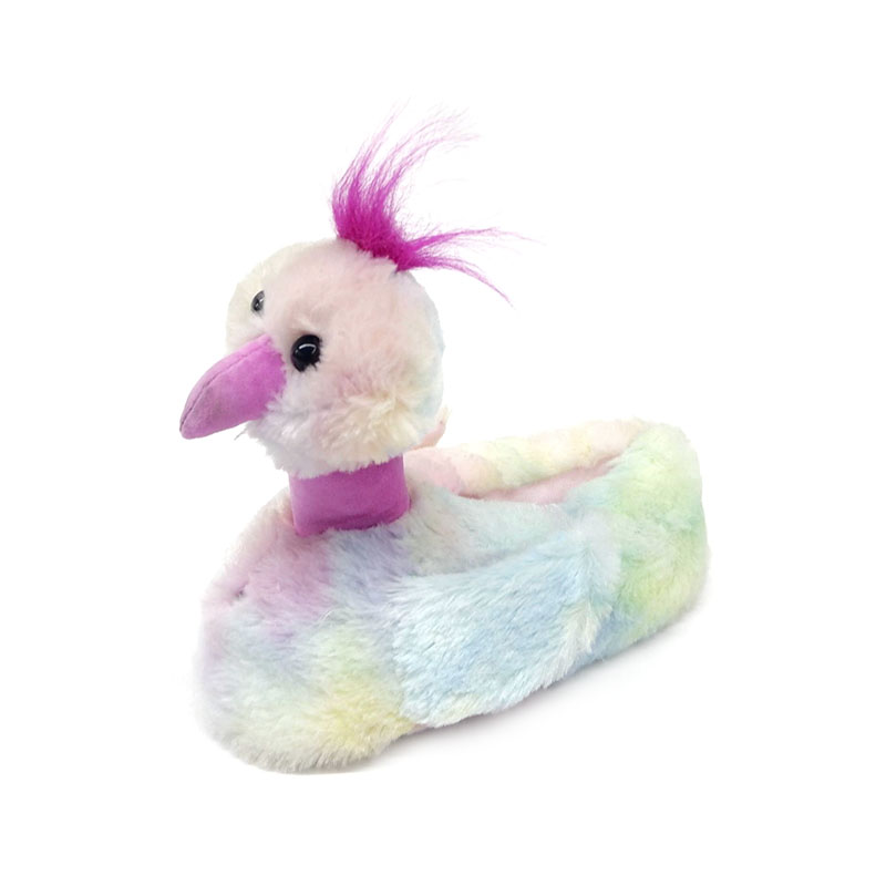 Nádherné flamingo papuče